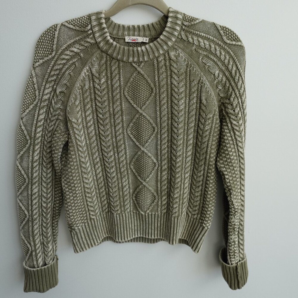 Faherty - Cotton Fisherman Sun Washed Sweater